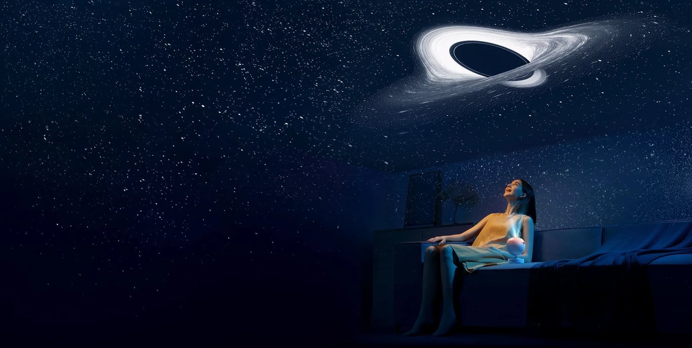 Galaxy Projector Banner